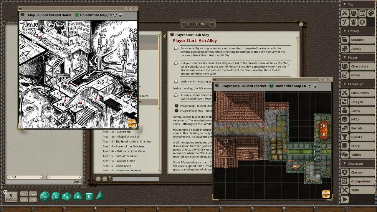 Fantasy Grounds - Dungeon Crawl Classics #74: Blades Against Death Screenshot 3