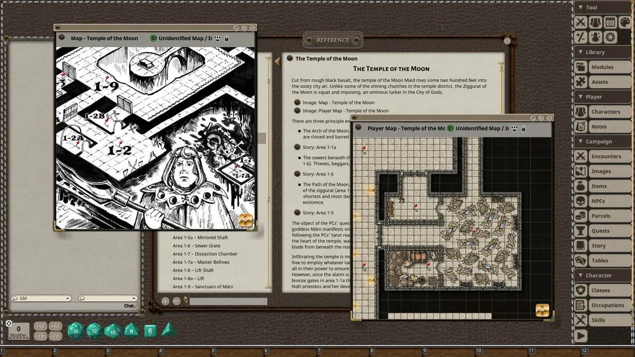 Fantasy Grounds - Dungeon Crawl Classics #74: Blades Against Death Screenshot 5