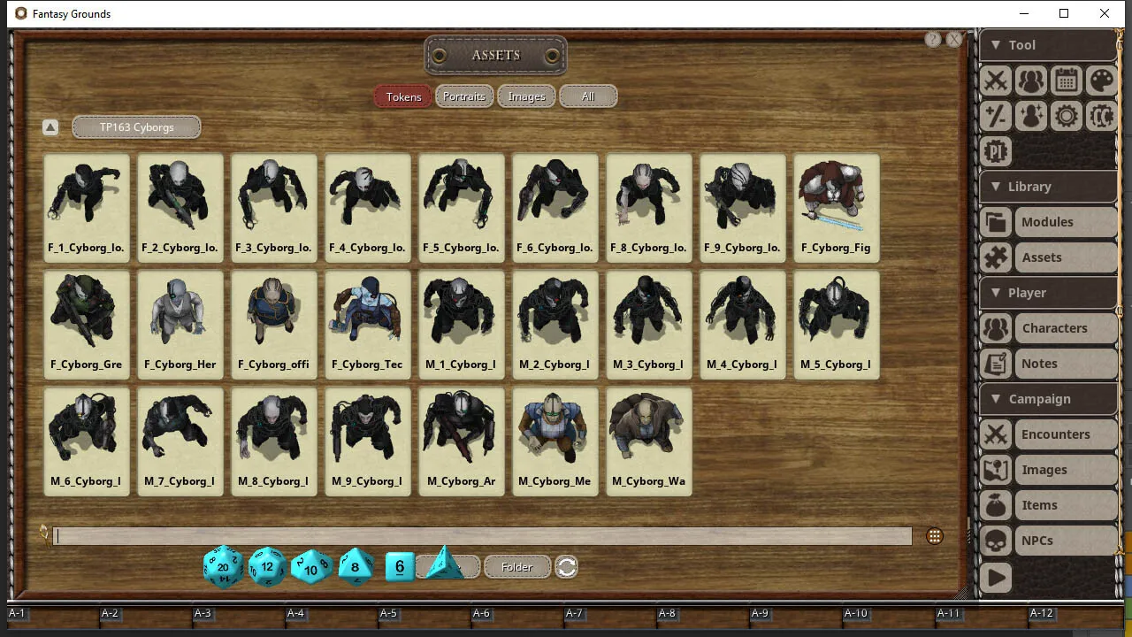 Fantasy Grounds - Devin Night Token Pack 163 Cyborgs Screenshot 3