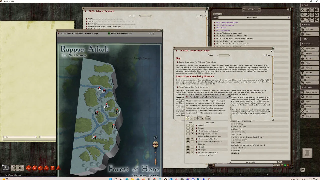 Fantasy Grounds - Rappan Athuk Screenshot 3