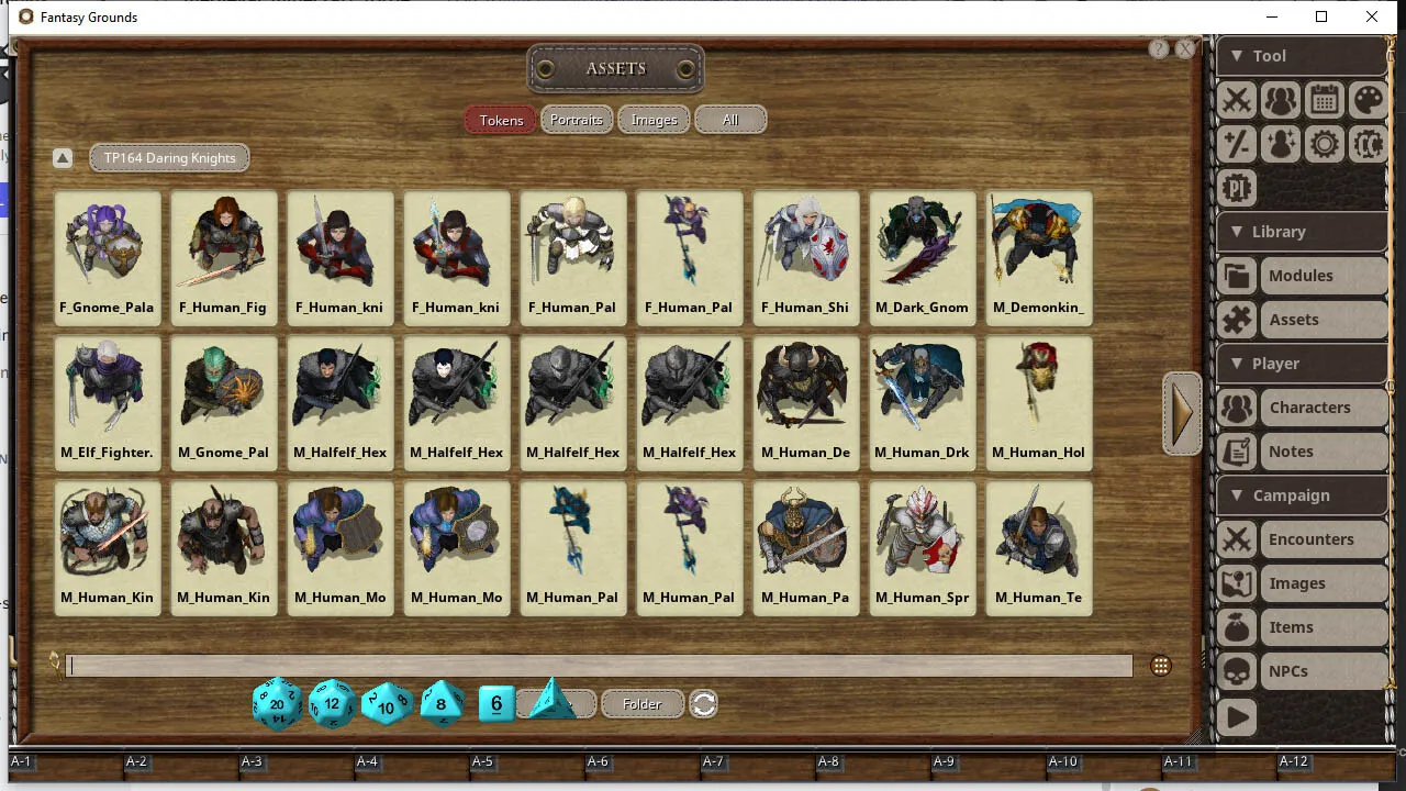 Fantasy Grounds - Devin Night Token Pack 164: Daring Knights Screenshot 4