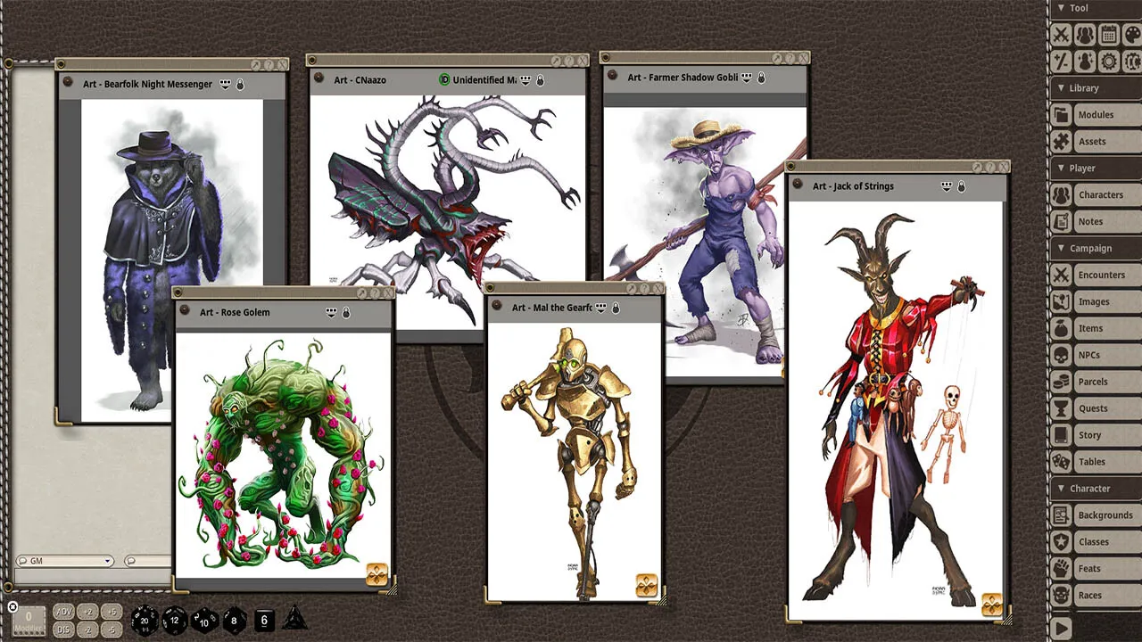 Fantasy Grounds - Tales from the Shadows Screenshot 4