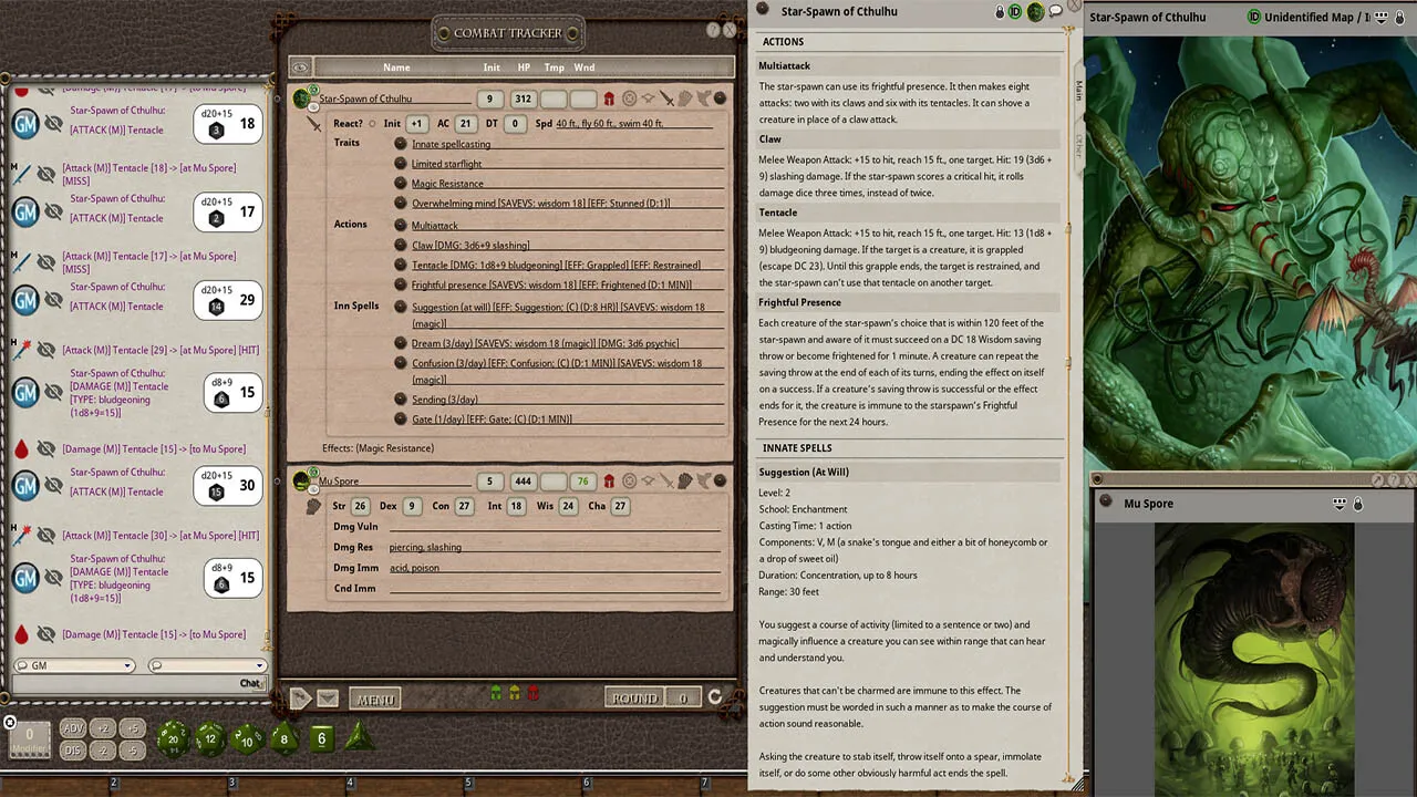 Fantasy Grounds - Mythos Monsters Screenshot 2