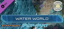 Fantasy Grounds - Starfinder RPG - Flip-Mat - Water World