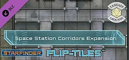 Fantasy Grounds - Starfinder RPG - Flip-Tiles - Space Station Corridors Expansion