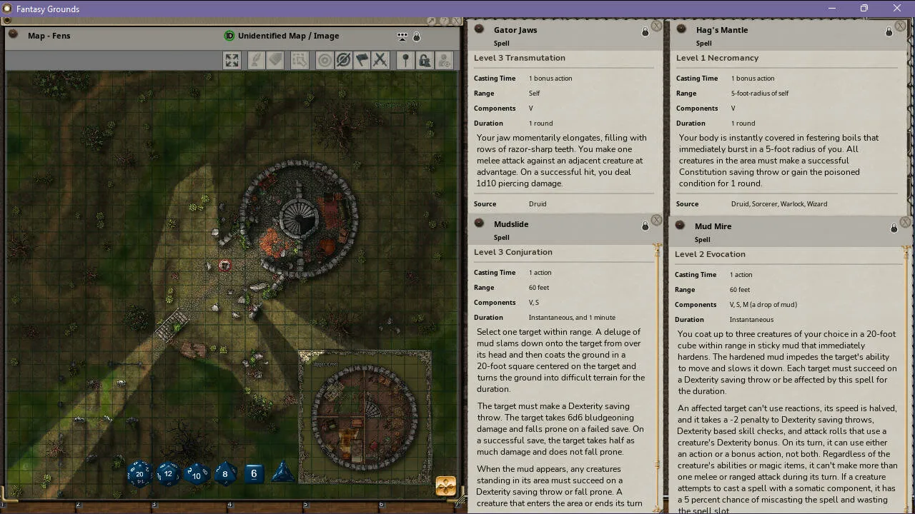 Fantasy Grounds - Menaces in the Marshland Screenshot 3