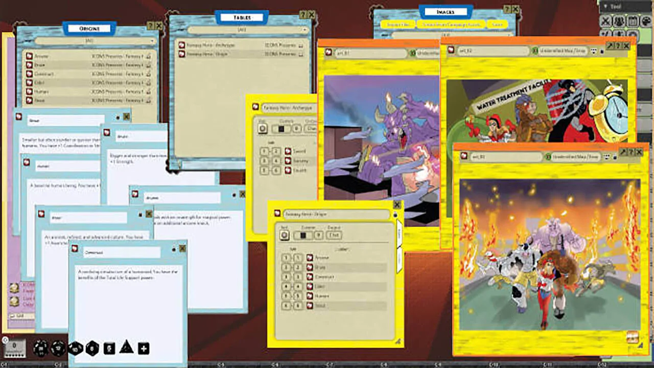 Fantasy Grounds - ICONS Presents Screenshot 0