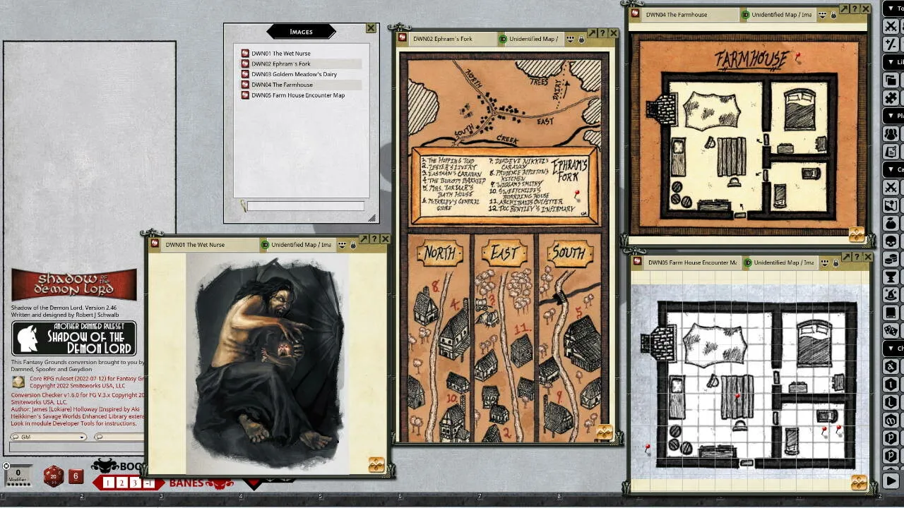 Fantasy Grounds - Shadow of the Demon Lord Adventure Pack 1 Screenshot 2