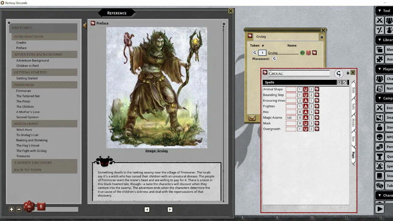 Fantasy Grounds - Shadow of the Demon Lord Adventure Pack 2 Screenshot 0