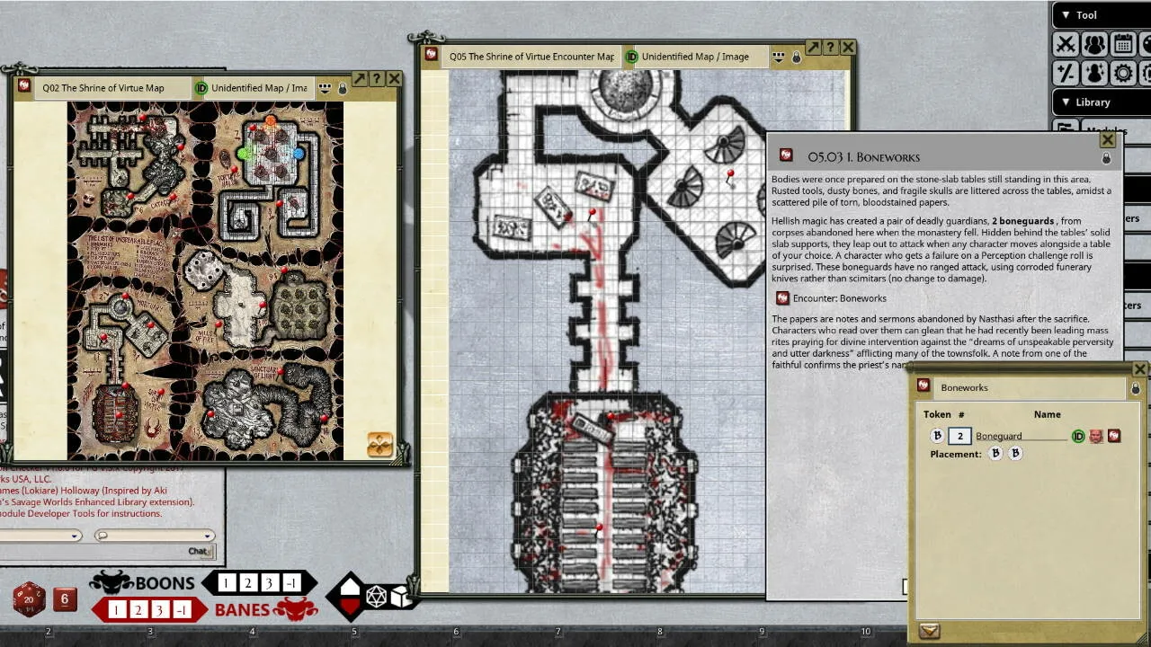 Fantasy Grounds - Shadow of the Demon Lord Adventure Pack 2 Screenshot 1