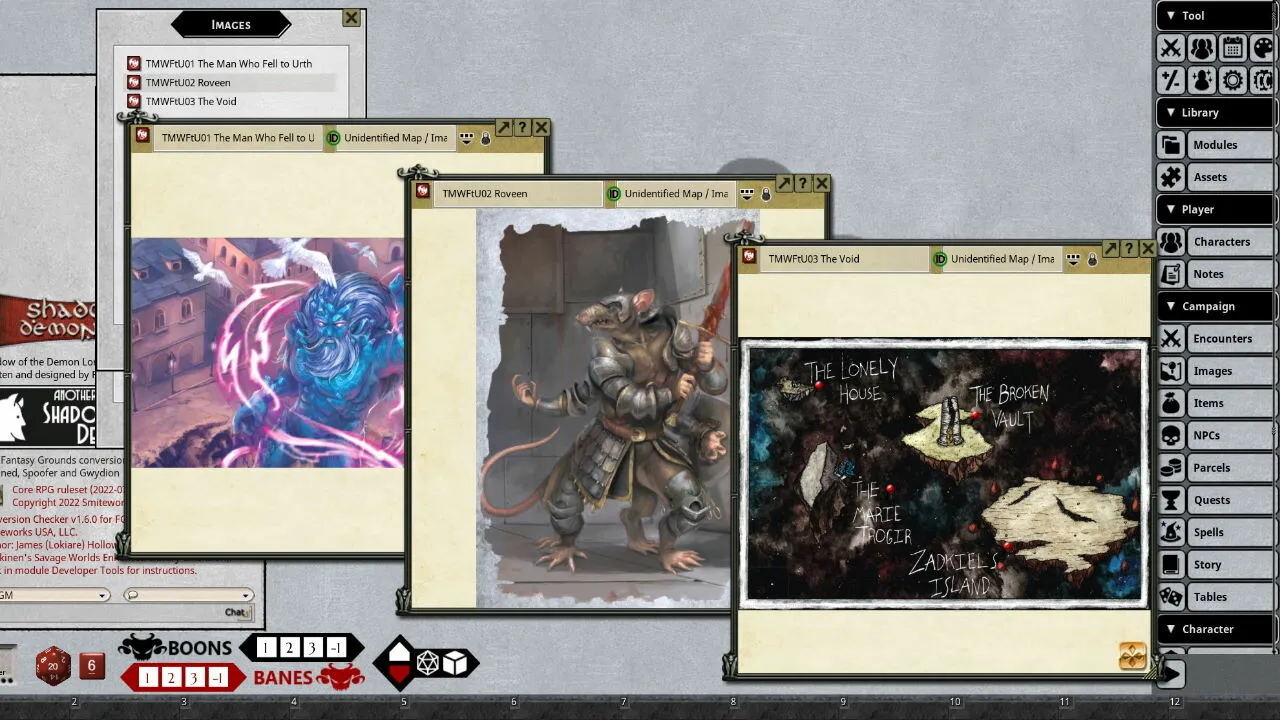 Fantasy Grounds - Shadow of the Demon Lord Adventure Pack 3 Screenshot 2