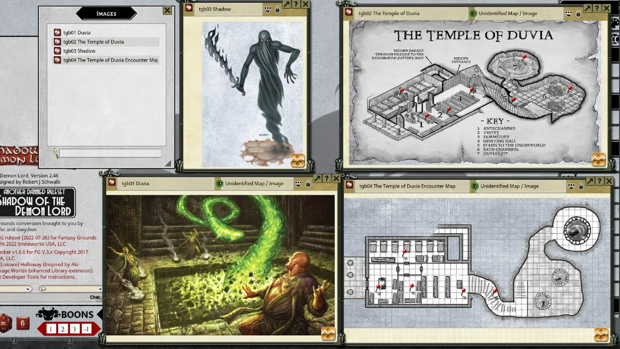 Fantasy Grounds - Shadow of the Demon Lord Adventure Pack 4 Screenshot 1