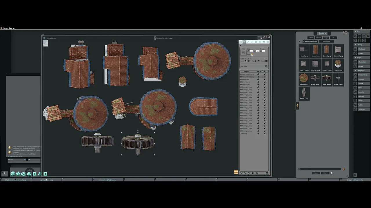 Fantasy Grounds - FG Medieval Buildings 2 Map Pack Screenshot 3