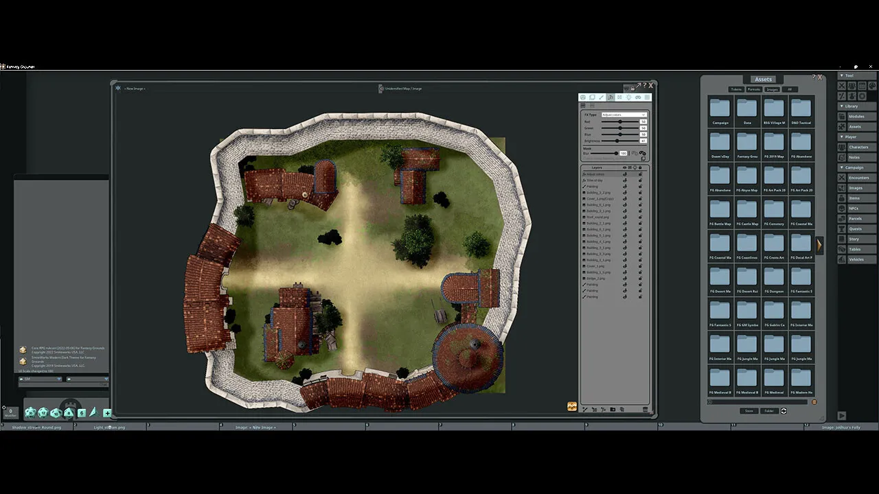 Fantasy Grounds - FG Medieval Buildings 2 Map Pack Screenshot 4