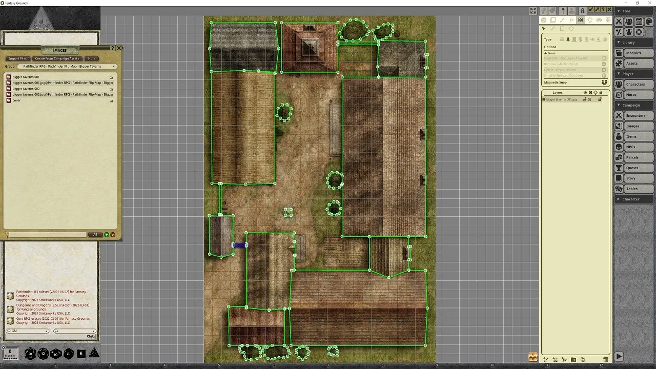 Fantasy Grounds - Pathfinder RPG - Pathfinder Flip-Mat - Bigger Taverns Screenshot 1