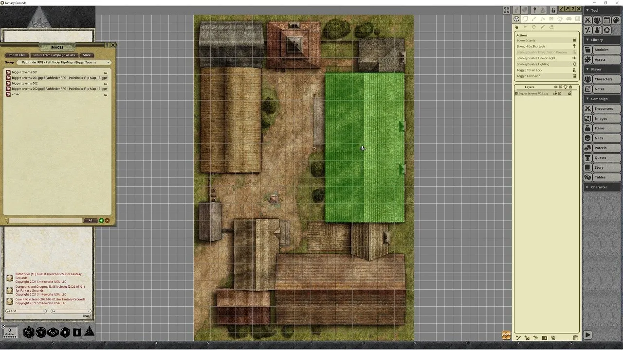 Fantasy Grounds - Pathfinder RPG - Pathfinder Flip-Mat - Bigger Taverns Screenshot 3