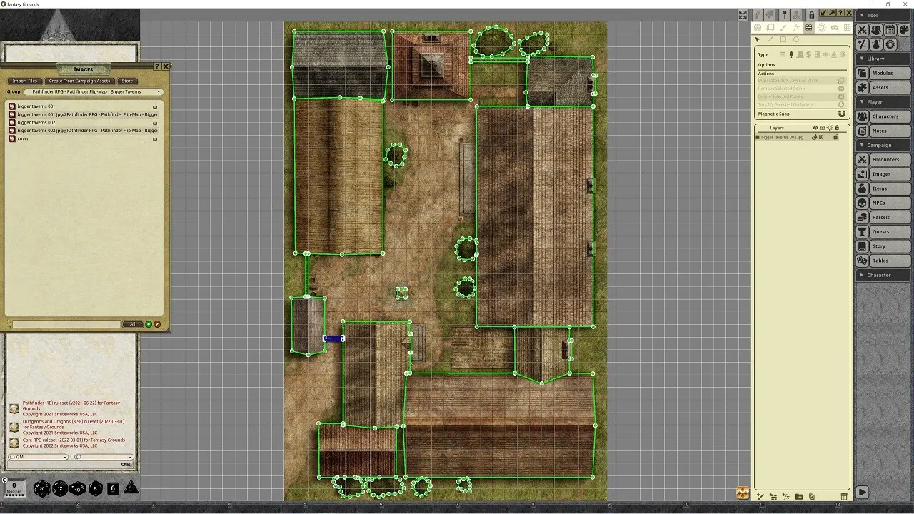 Fantasy Grounds - Pathfinder RPG - Pathfinder Flip-Mat - Bigger Taverns Screenshot 2