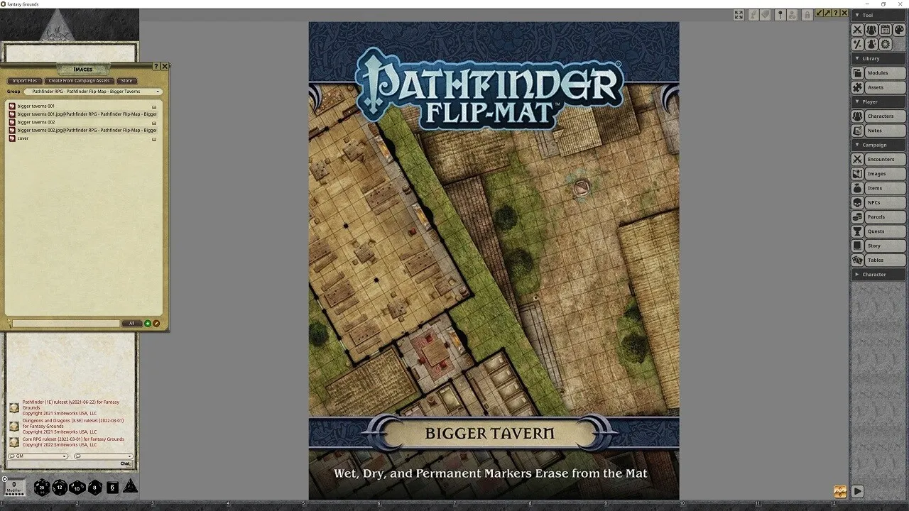 Fantasy Grounds - Pathfinder RPG - Pathfinder Flip-Mat - Bigger Taverns Screenshot 4