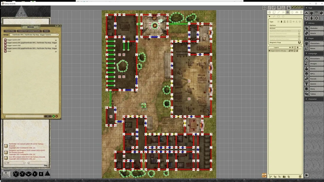 Fantasy Grounds - Pathfinder RPG - Pathfinder Flip-Mat - Bigger Taverns Screenshot 0
