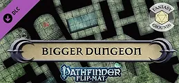 Fantasy Grounds - Pathfinder RPG - Pathfinder Flip-Mat - Bigger Dungeon