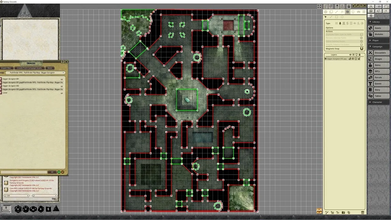 Fantasy Grounds - Pathfinder RPG - Pathfinder Flip-Mat - Bigger Dungeon Screenshot 2
