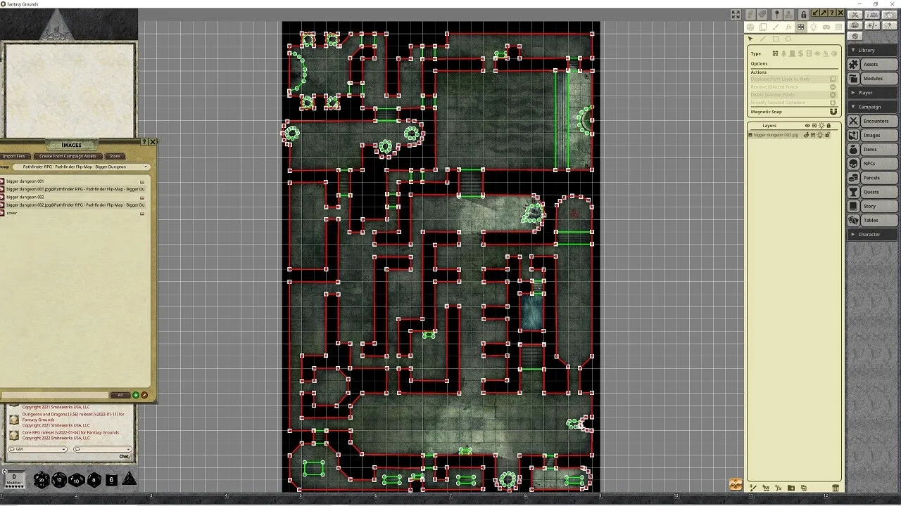 Fantasy Grounds - Pathfinder RPG - Pathfinder Flip-Mat - Bigger Dungeon Screenshot 1