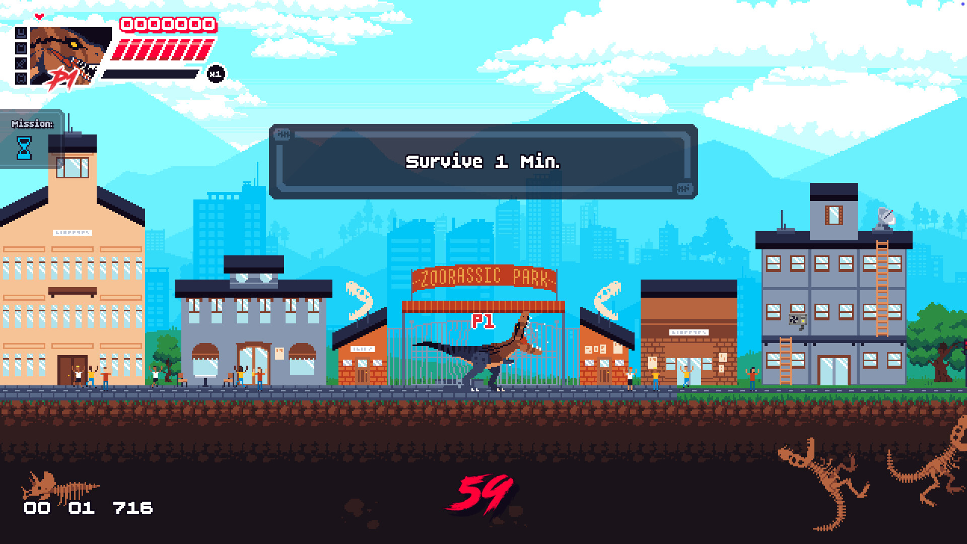 Dino Mayhem Screenshot 0