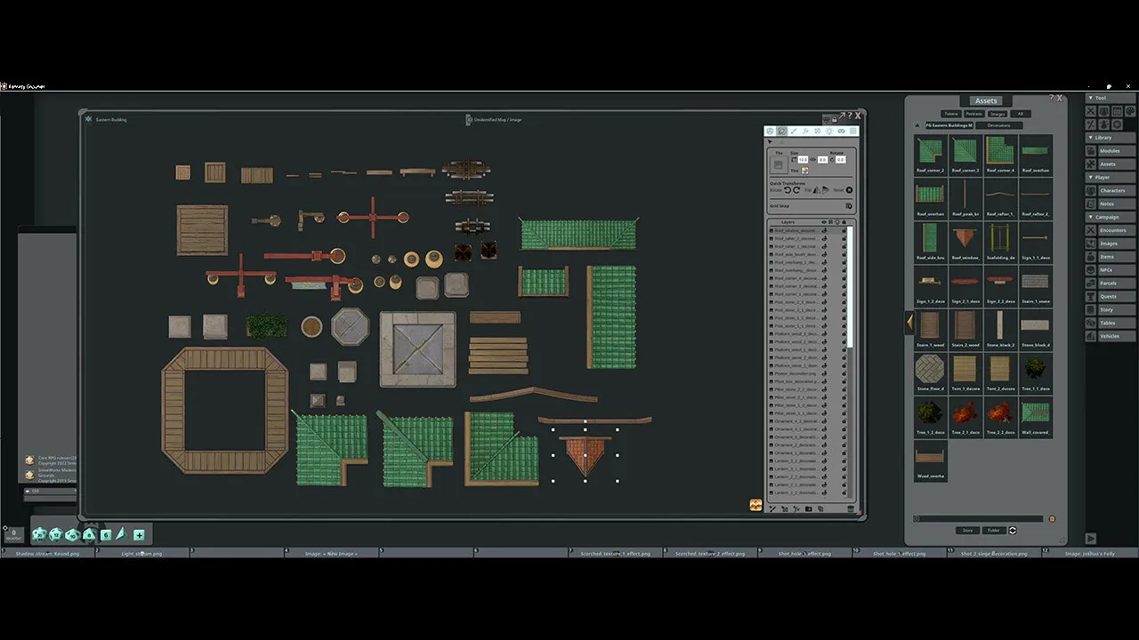 Fantasy Grounds - FG Eastern Buildings Map Pack Screenshot 0