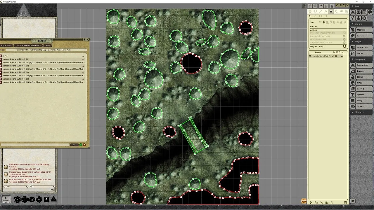 Fantasy Grounds - Pathfinder RPG - Pathfinder Flip-Mat - Elemental Planes Multi-Pack Screenshot 3