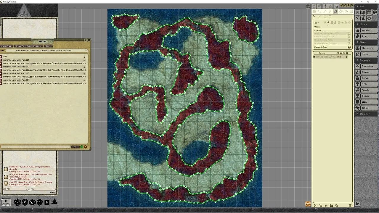 Fantasy Grounds - Pathfinder RPG - Pathfinder Flip-Mat - Elemental Planes Multi-Pack Screenshot 7