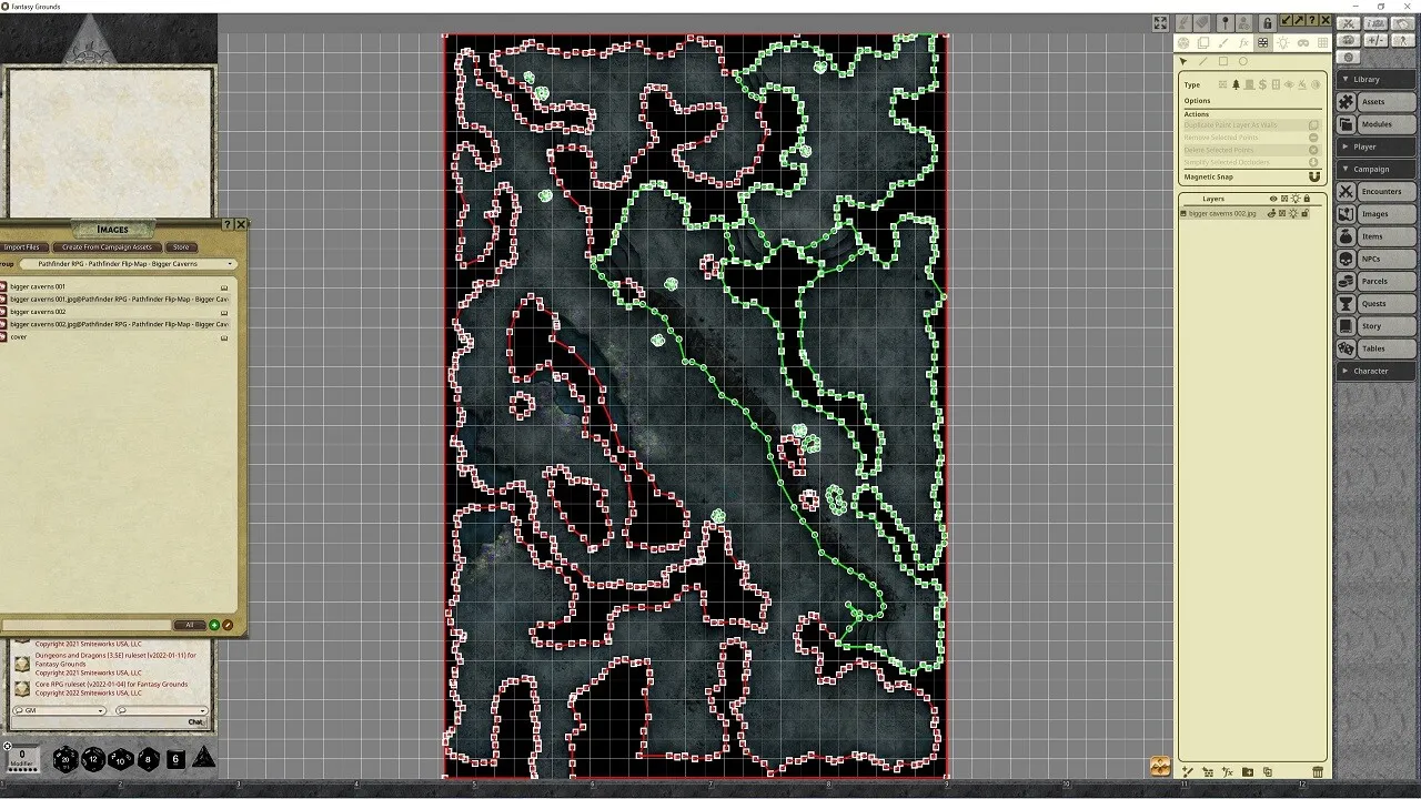 Fantasy Grounds - Pathfinder RPG - Pathfinder Flip-Mat - Bigger Caverns Screenshot 0