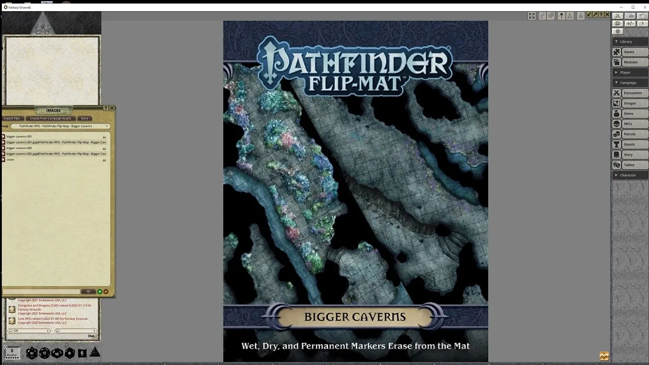 Fantasy Grounds - Pathfinder RPG - Pathfinder Flip-Mat - Bigger Caverns Screenshot 2