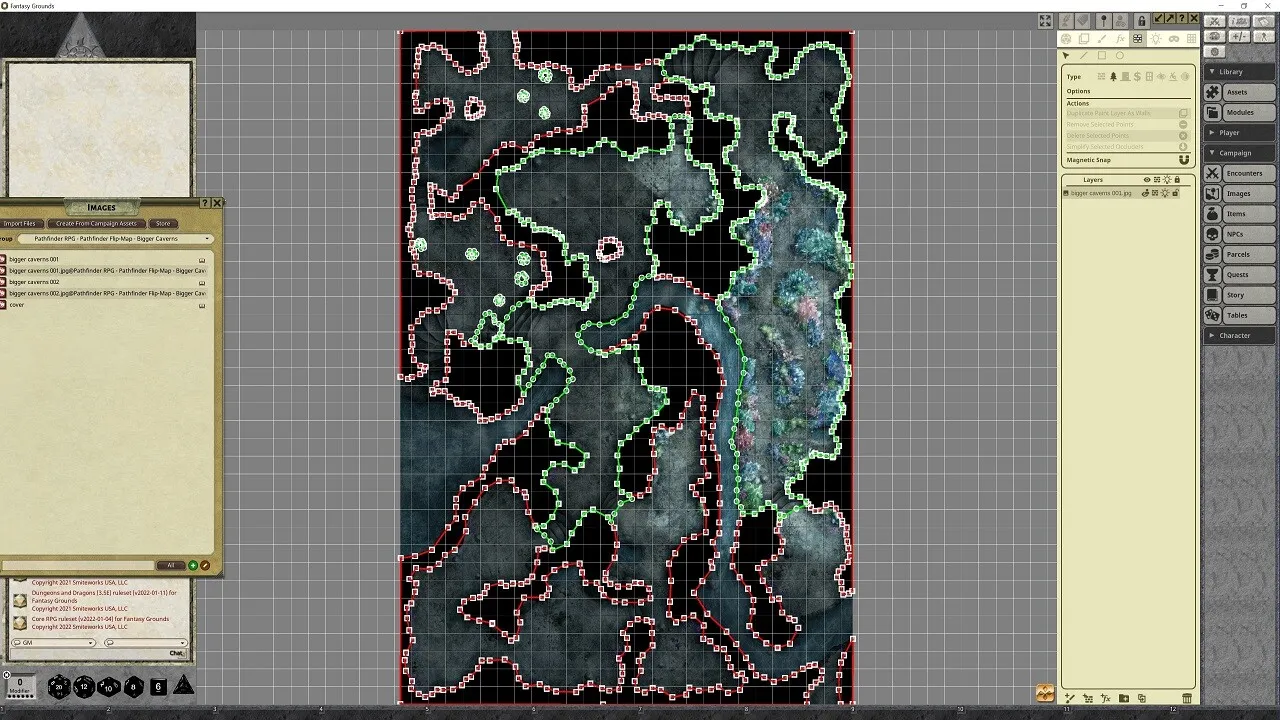 Fantasy Grounds - Pathfinder RPG - Pathfinder Flip-Mat - Bigger Caverns Screenshot 3