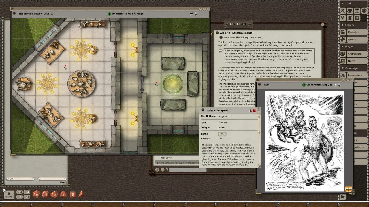 Fantasy Grounds - Dungeon Crawl Classics #73: Emirikol Was Framed! Screenshot 0