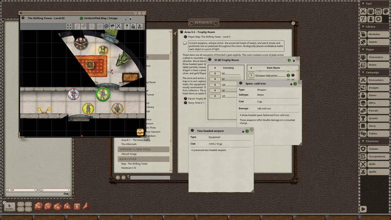 Fantasy Grounds - Dungeon Crawl Classics #73: Emirikol Was Framed! Screenshot 3