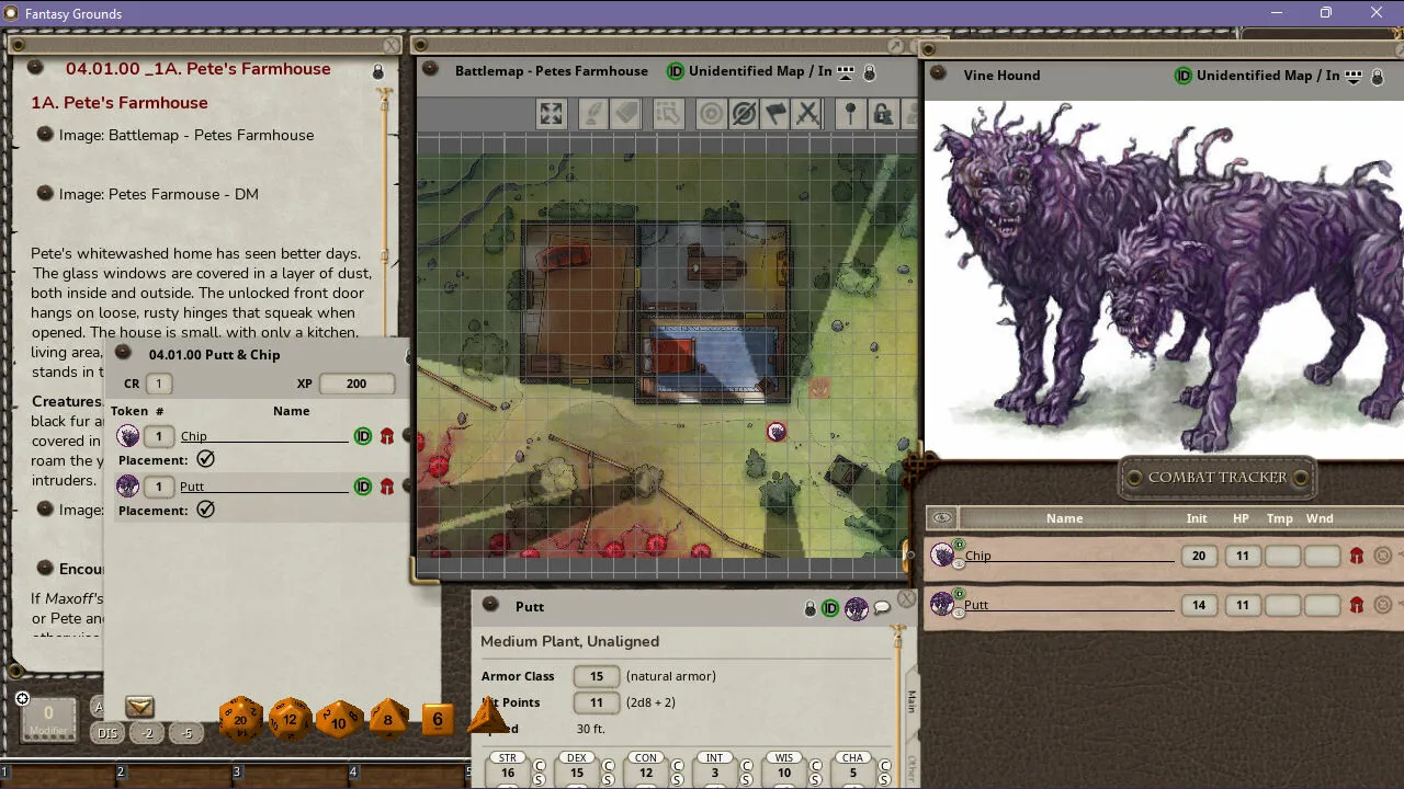 Fantasy Grounds - Horror at Devil's Run Screenshot 1