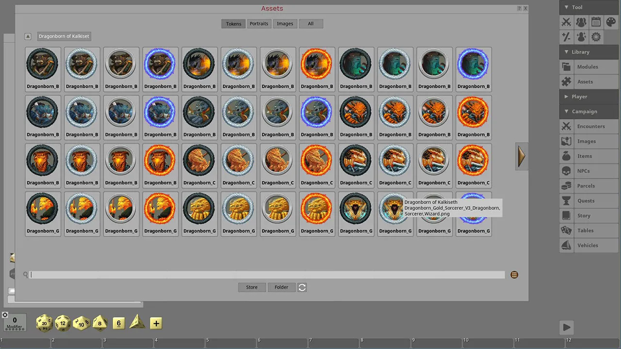 Fantasy Grounds - Dragonborn of Kalkiseth Screenshot 0
