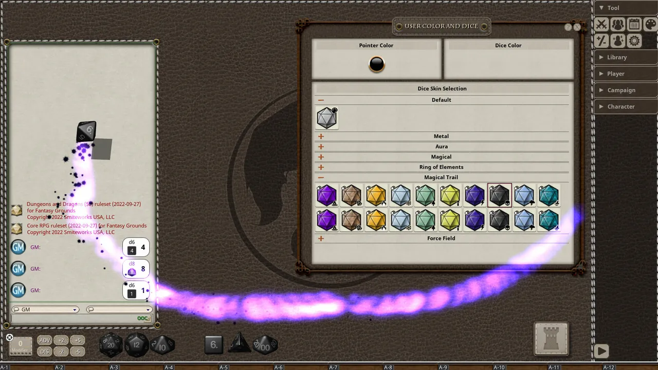 Fantasy Grounds - Magical Trails Dice Pack Screenshot 6