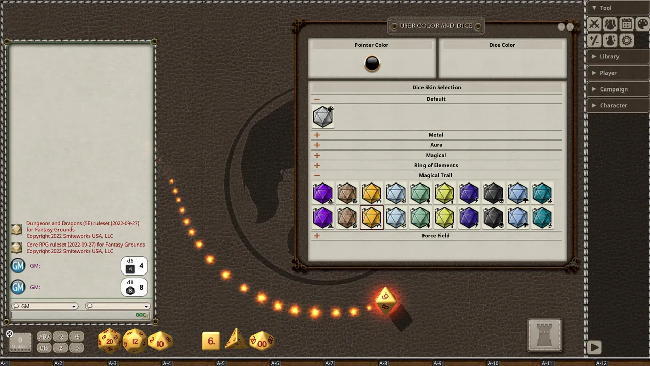 Fantasy Grounds - Magical Trails Dice Pack Screenshot 2