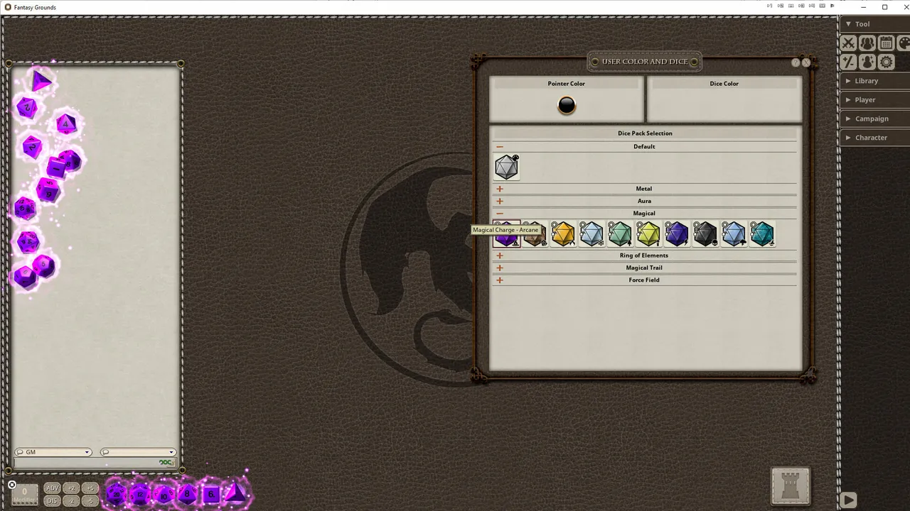 Fantasy Grounds - Magical Dice Pack Screenshot 0
