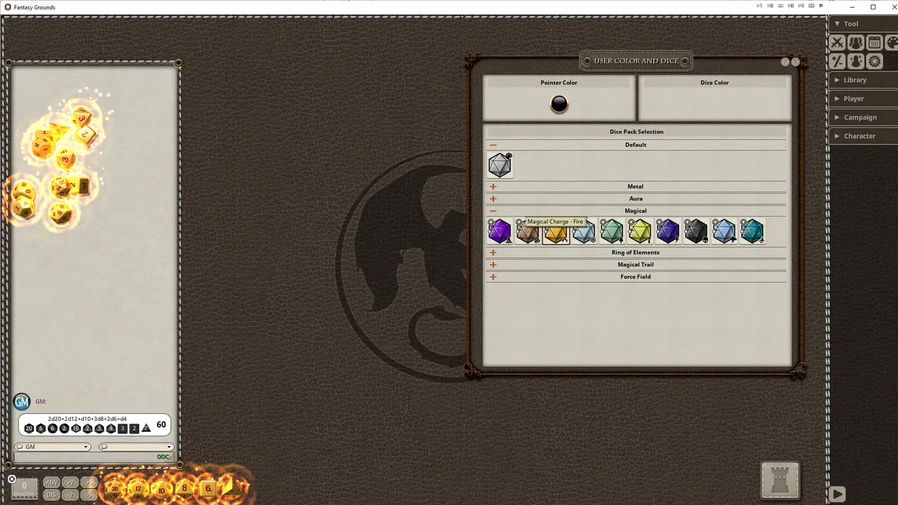 Fantasy Grounds - Magical Dice Pack Screenshot 1