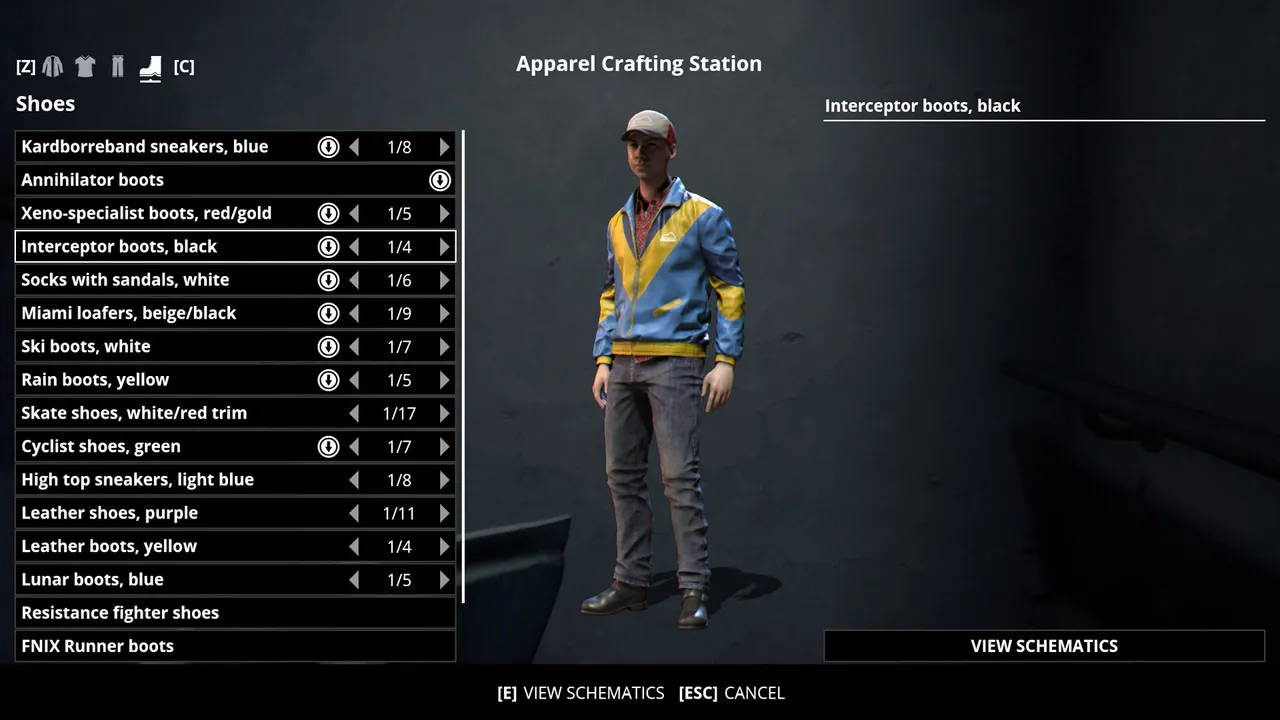 Generation Zero® - Apparel Crafting Screenshot 3