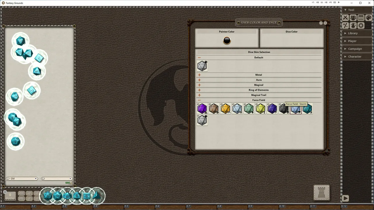 Fantasy Grounds - Force Field Dice Pack Screenshot 10