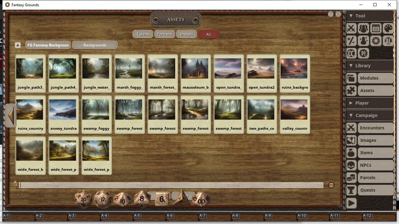 Fantasy Grounds - FG Fantasy Backgrounds Screenshot 1