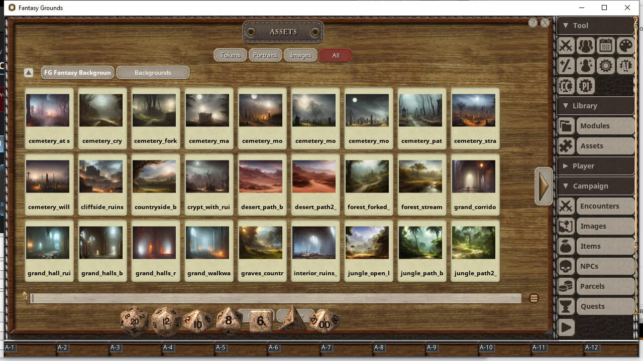 Fantasy Grounds - FG Fantasy Backgrounds Screenshot 0