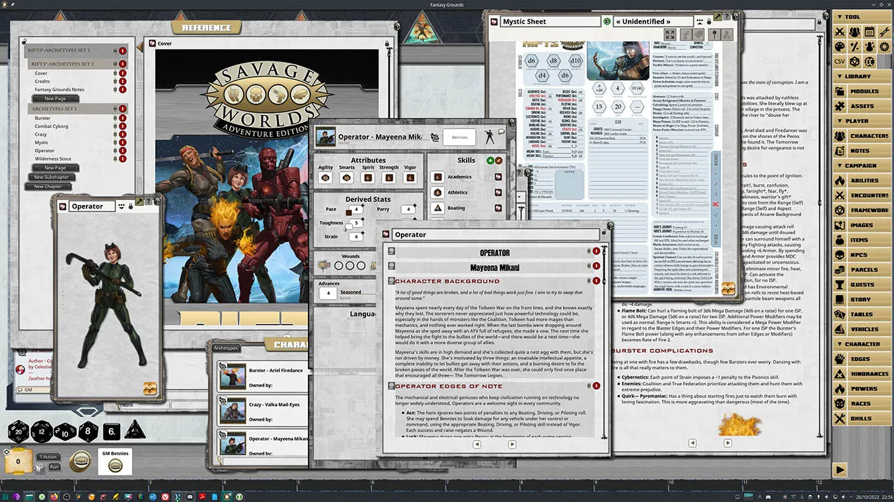 Fantasy Grounds - Savage Rifts(R): The Tomorrow Legion Archetypes - Set 2 #SWADE Screenshot 2