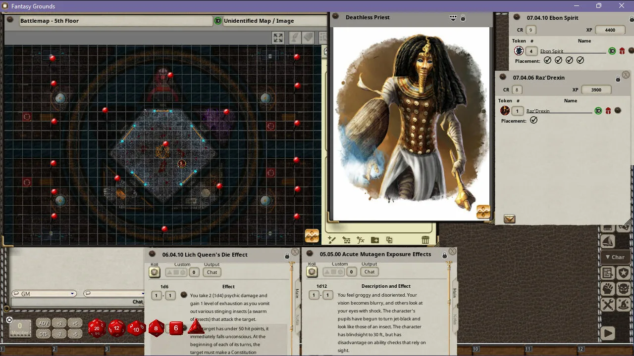 Fantasy Grounds - Karthax - The Living Tower Screenshot 3