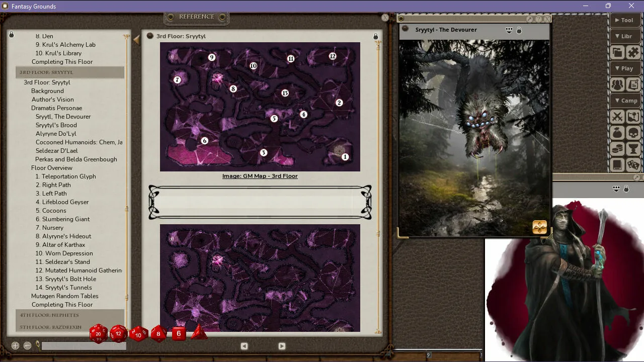 Fantasy Grounds - Karthax - The Living Tower Screenshot 5