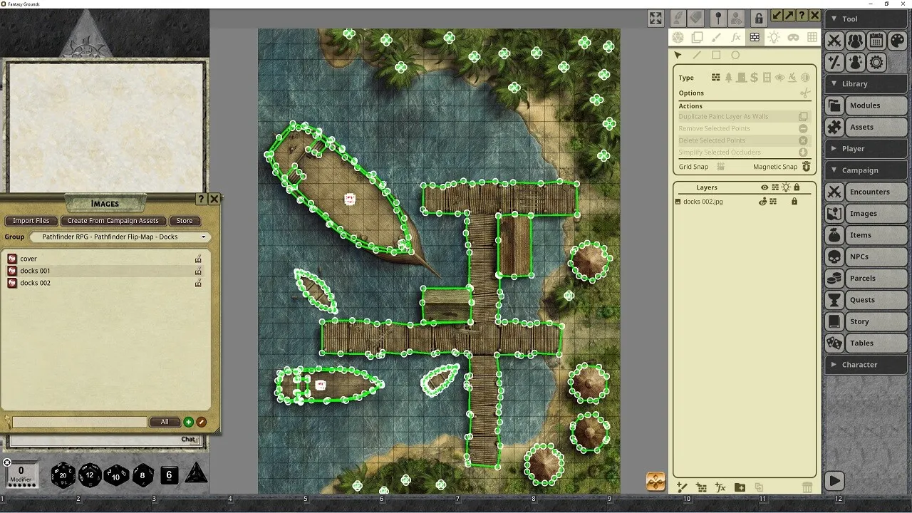 Fantasy Grounds - Pathfinder RPG - Pathfinder Flip-Mat: Docks Screenshot 0