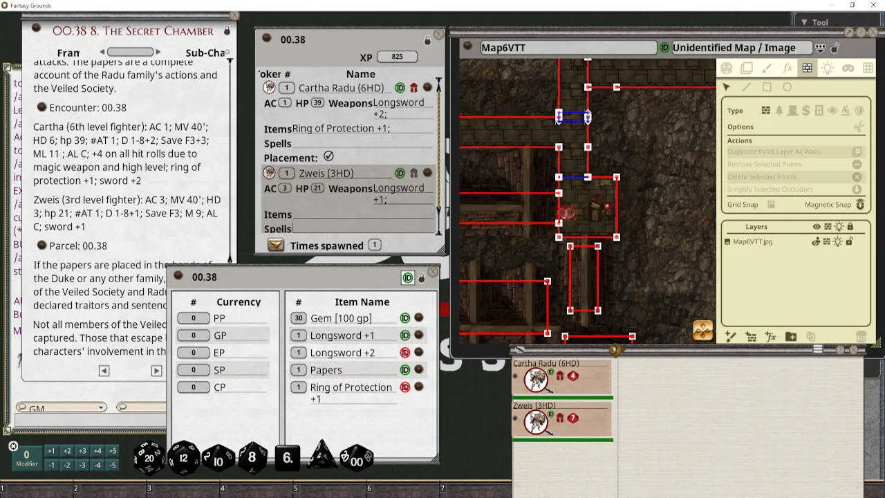 Fantasy Grounds - D&D Classics: B6 The Veiled Society (Basic) Screenshot 3